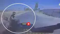 Motosiklet Sürücüsünün Öldüğü Kaza Anı Kamerada!