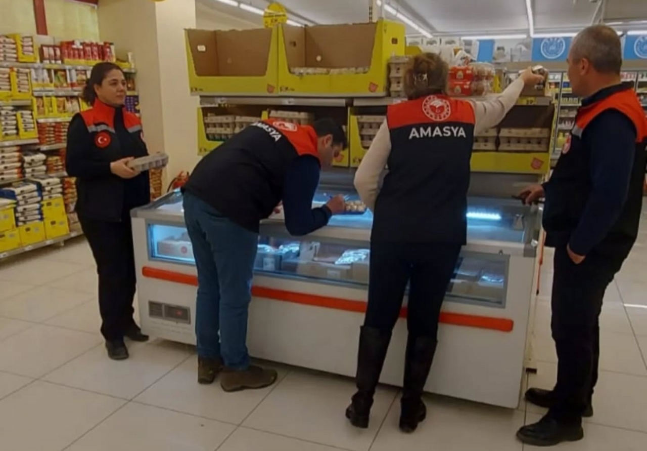 Amasya’da tarım ürünleri denetimleri sürüyor