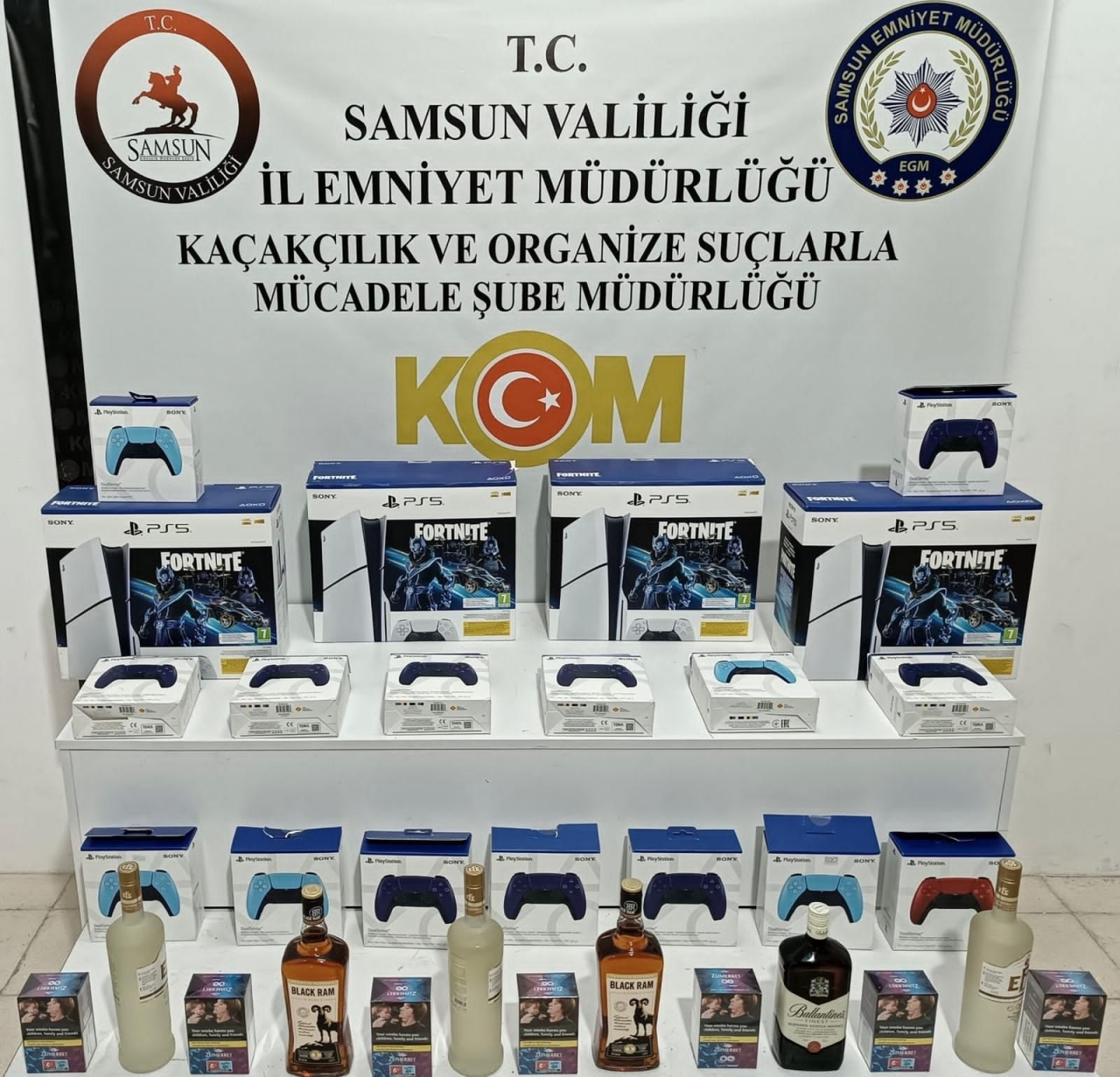 Samsun'da kaçakçılık yaptığı iddia edilen şüpheli yakalandı