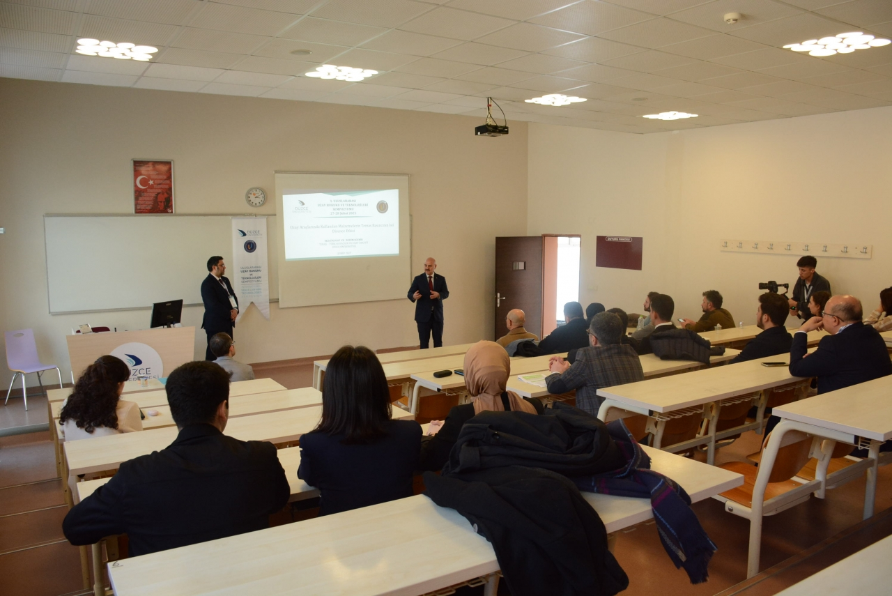 "1. Uluslararası Uzay Hukuku ve Teknolojileri Sempozyumu" sona erdi