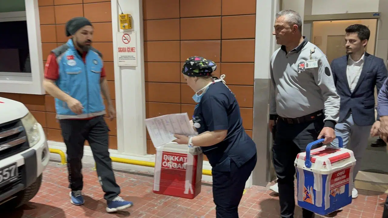 Beyin ölümü gerçekleşen kişinin organları 5 hastaya umut oldu