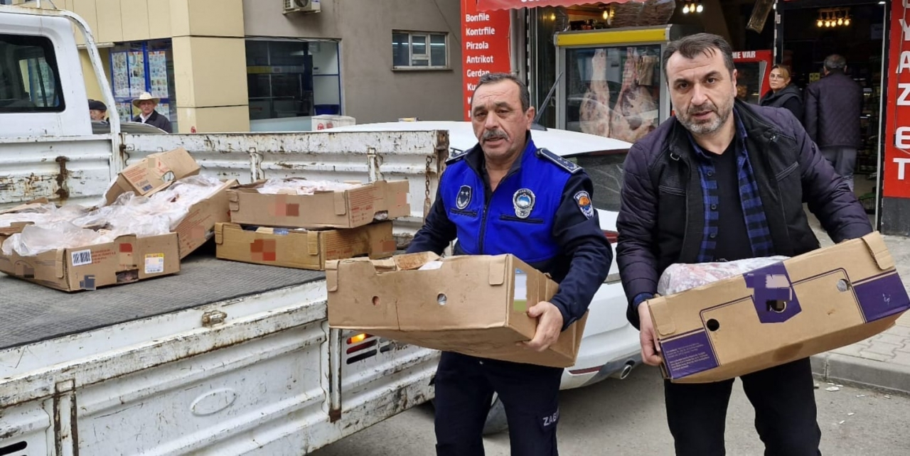 İlkadım'da kasaplar denetlendi