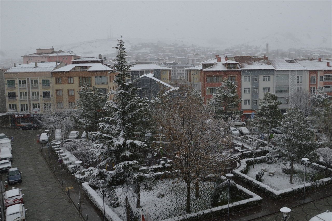 Samsun'da kar etkili oluyor
