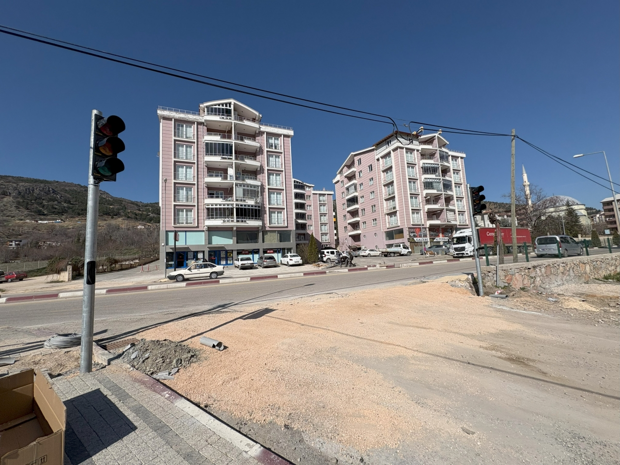 Tokat'a yeni kavşak yapıldı