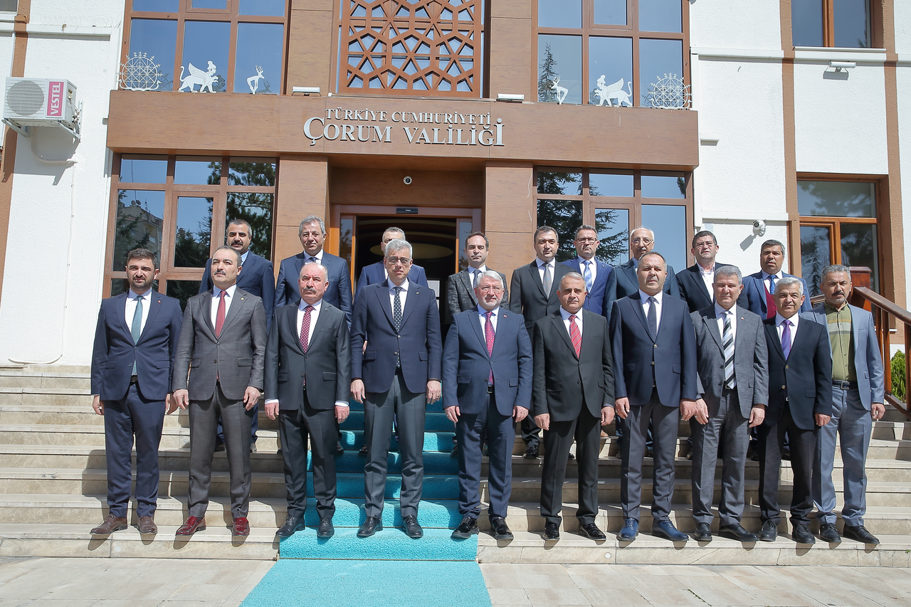 Bakan Memişoğlu Çorum’da