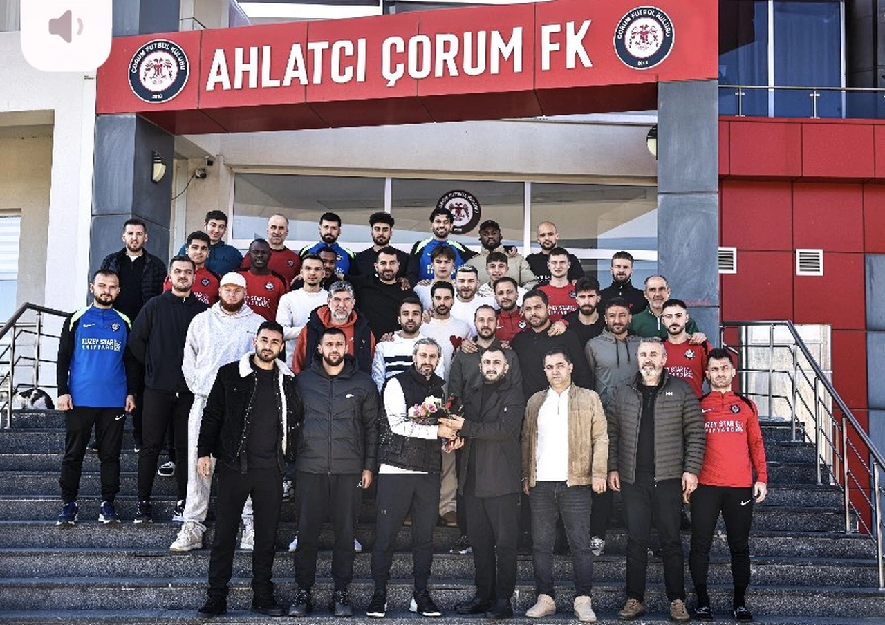 Çorum FK’li Futbolculardan Serkan Özbalta’ya Veda Paylaşımları