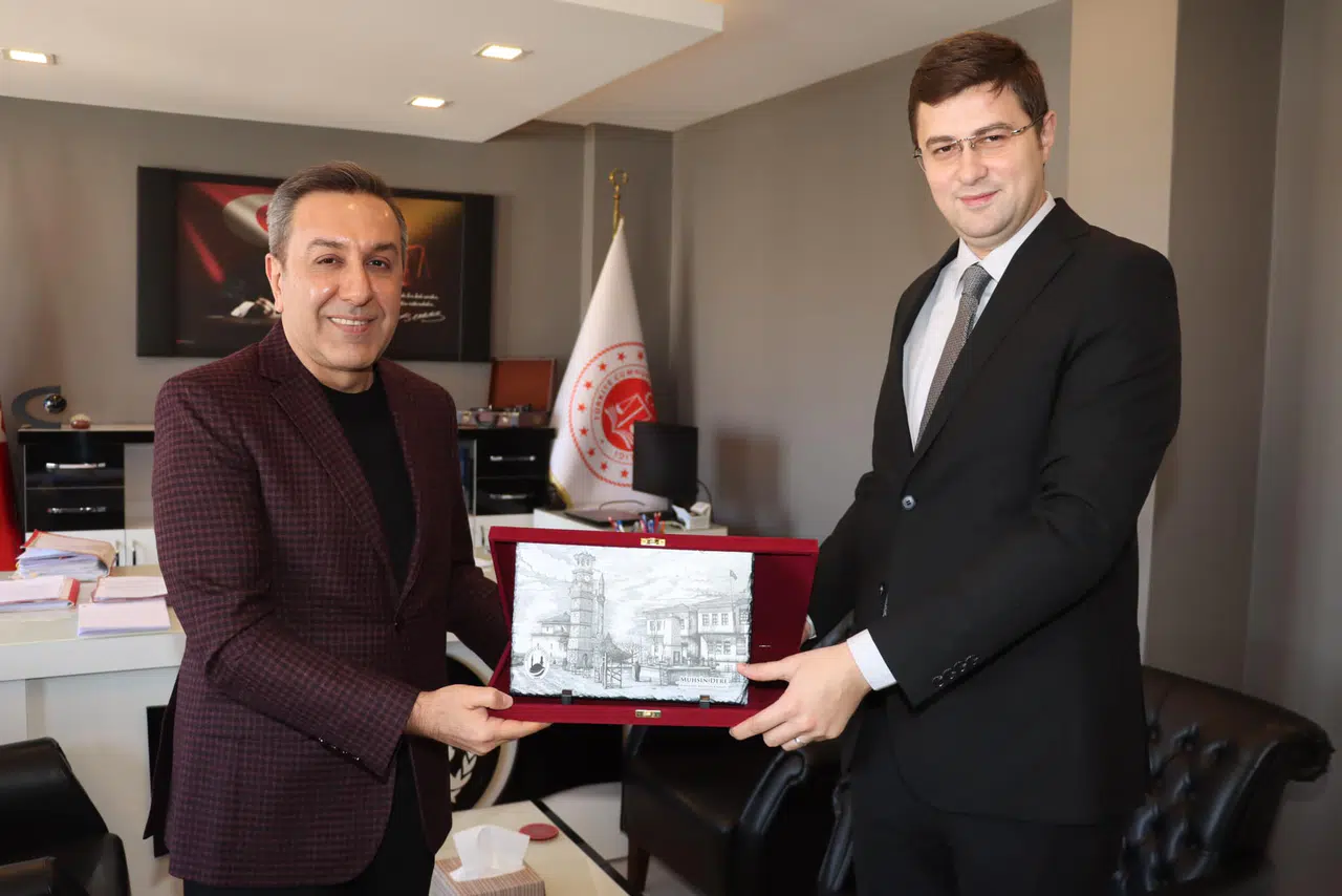 Dere'den Ağır Ceza Hakimi Güvenç'e Ziyaret