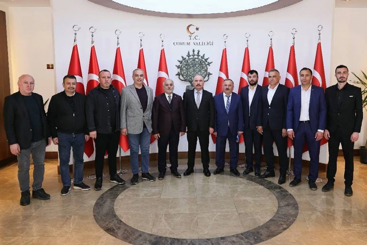 Esnaf Kooperatiflerinden Vali Çalgan’a Ziyaret
