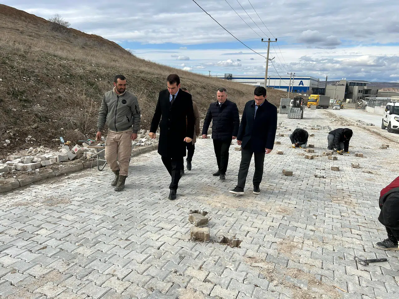 Kaymakam, OSB’deki Çalışmaları İnceledi