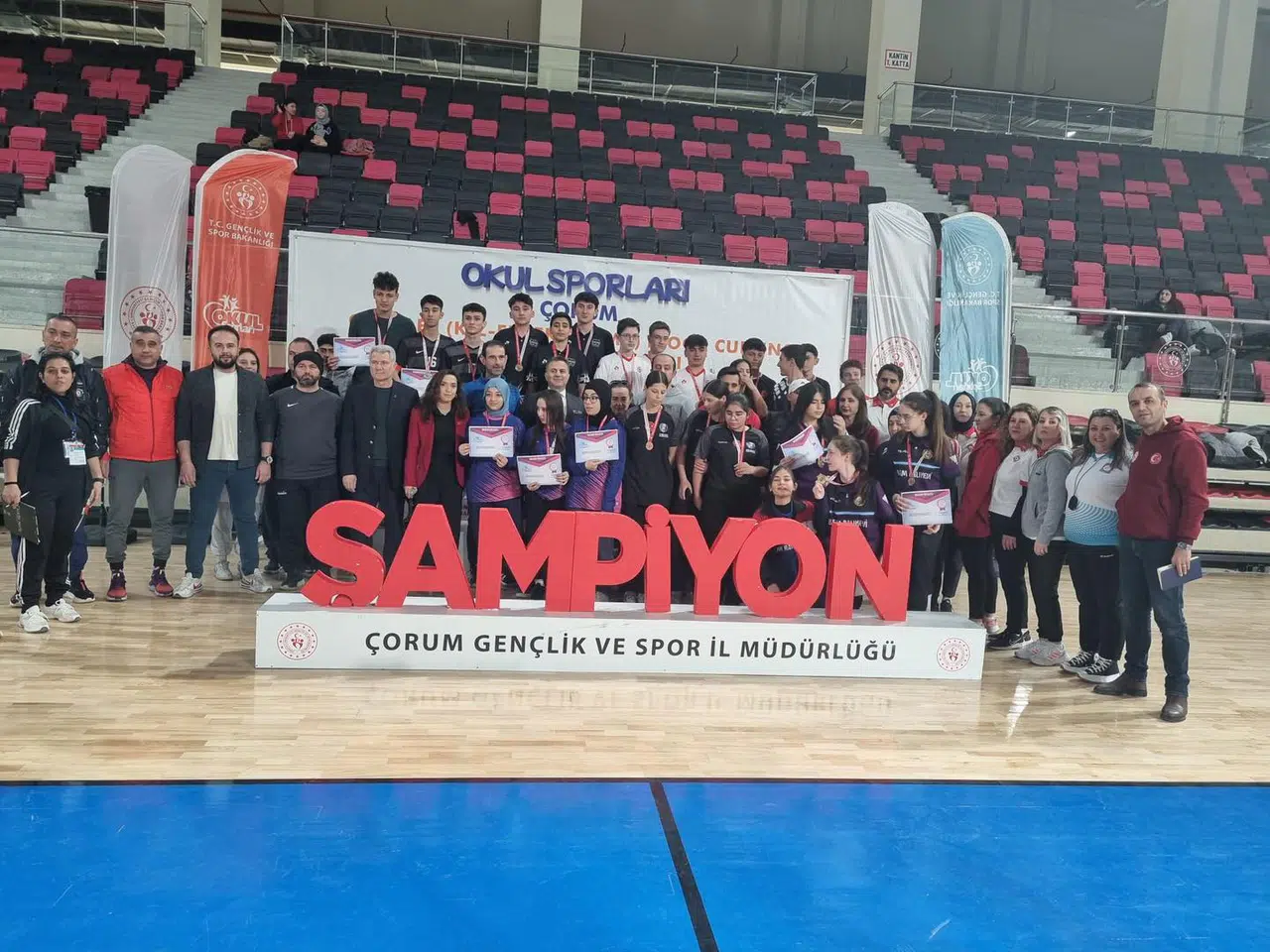 Okul Sporları Floor Curling Grup Şampiyonası Sona Erdi