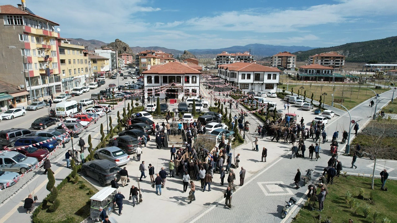 Osmancık Belediyesi Ücretsiz Fidan Dağıttı