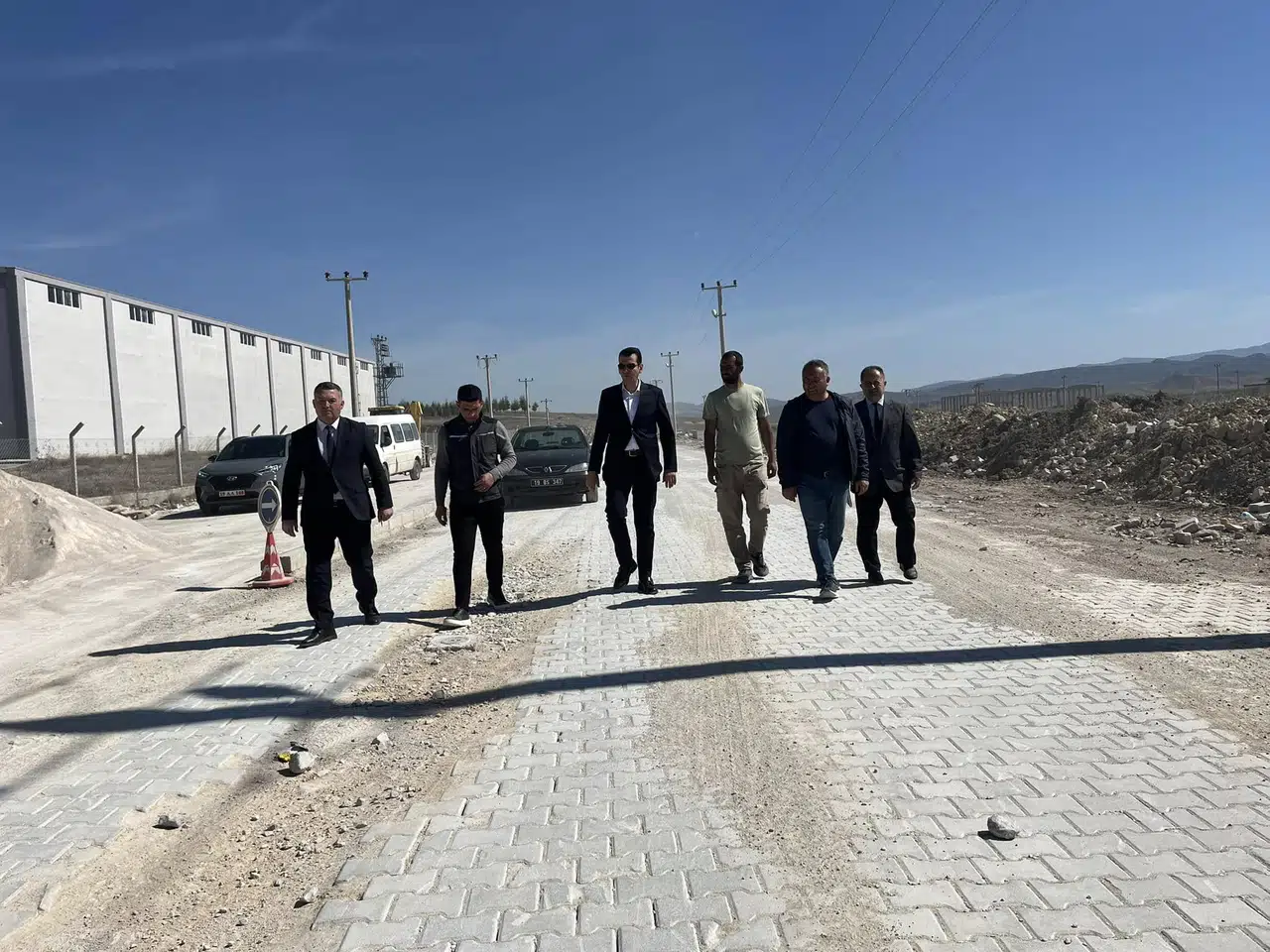 Sungurlu OSB'de Altyapı ve Yol Çalışmaları Hız Kesmiyor