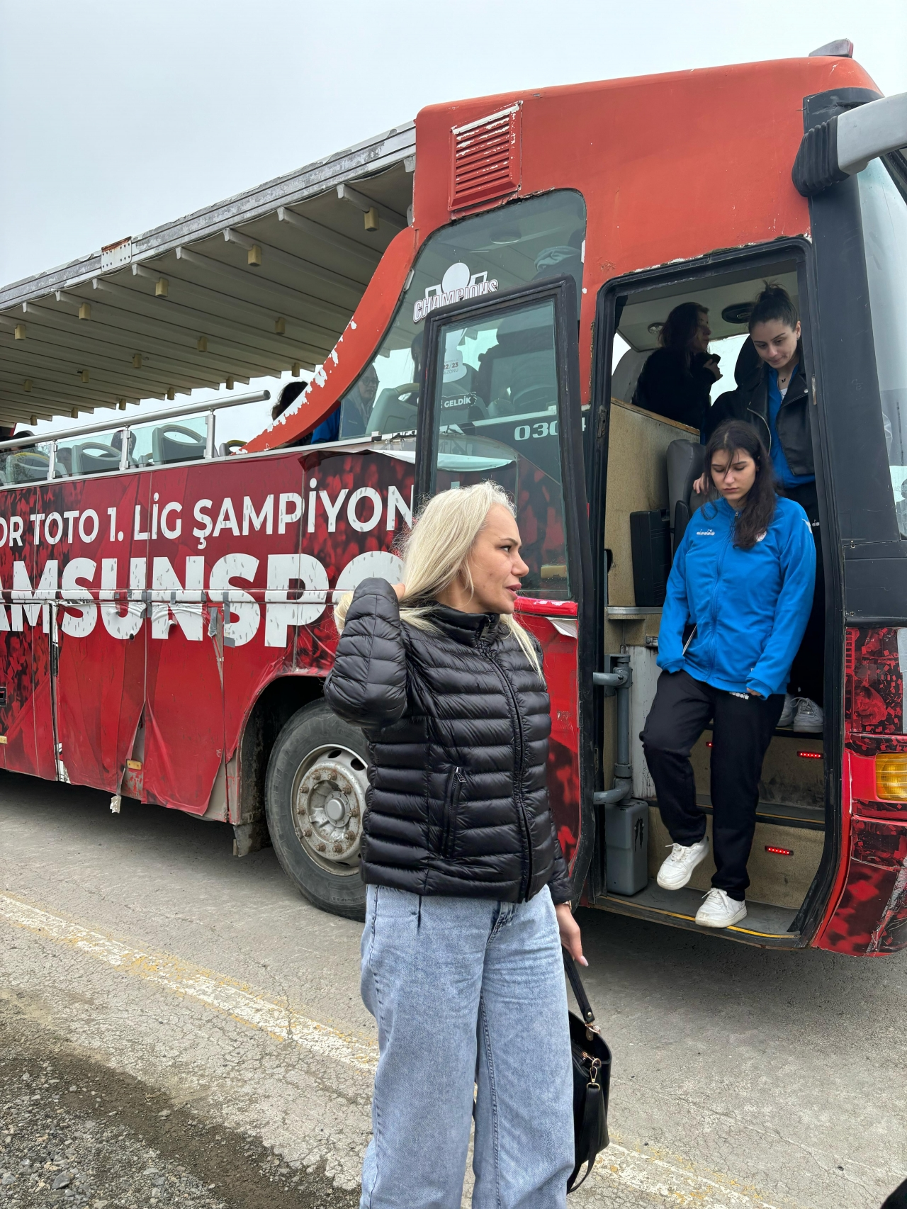 Bafra'ya gelen sporcular tarihi ve doğal güzellikleri gezdi