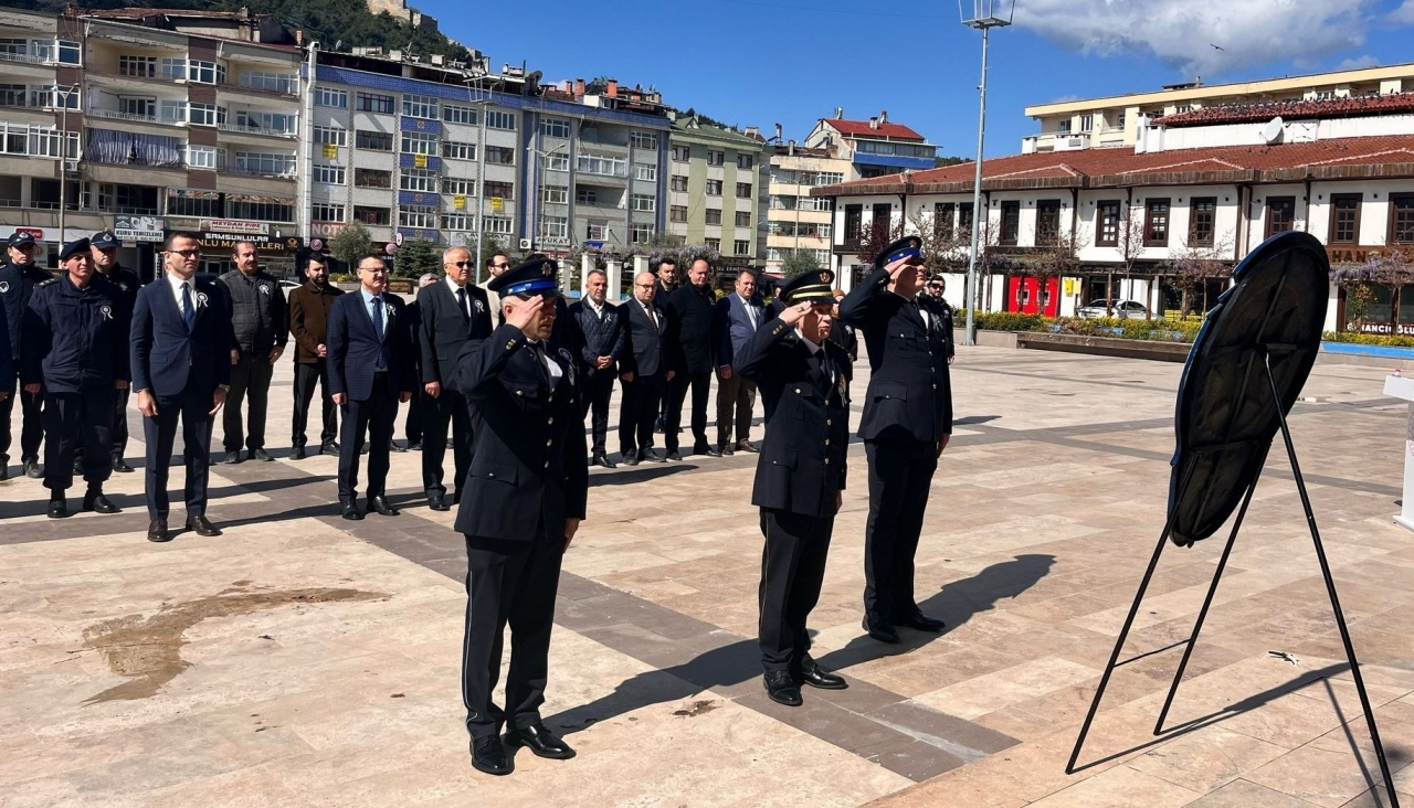 Boyabat, Erfelek ve Dikmen ilçelerinde Türk Polis Teşkilatının 180. kuruluş yıl dönümü kutlandı