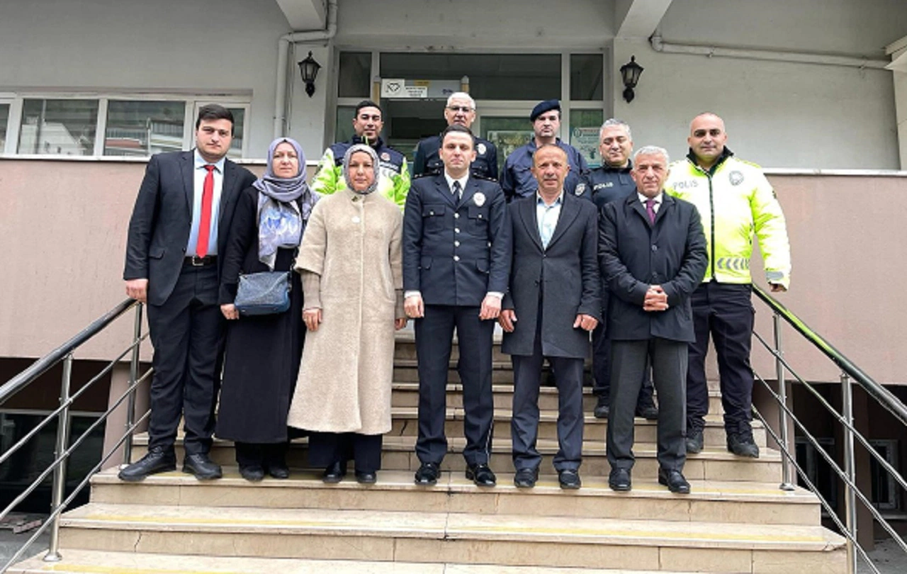 Çaykara'da Türk Polis Teşkilatının 180. kuruluş yıl dönümü kutlandı