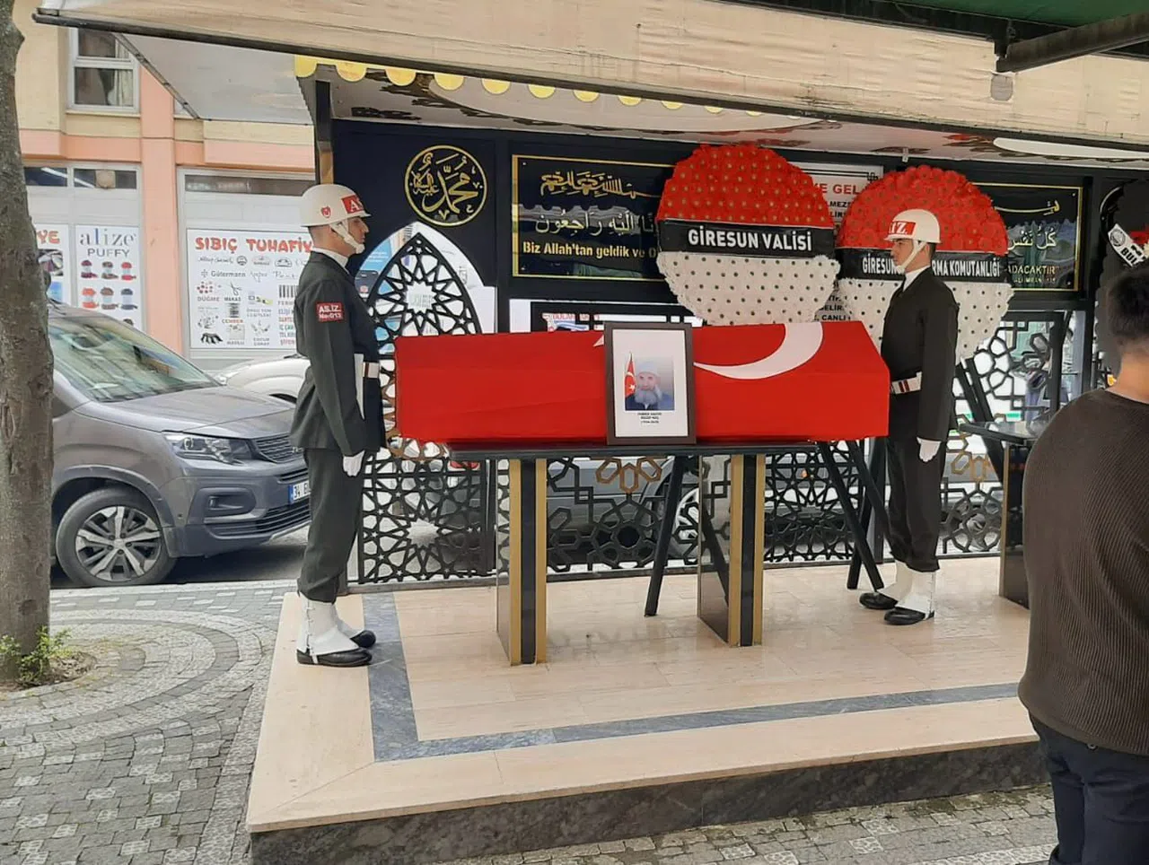Giresun'da vefat eden Kıbrıs gazisi toprağa verildi