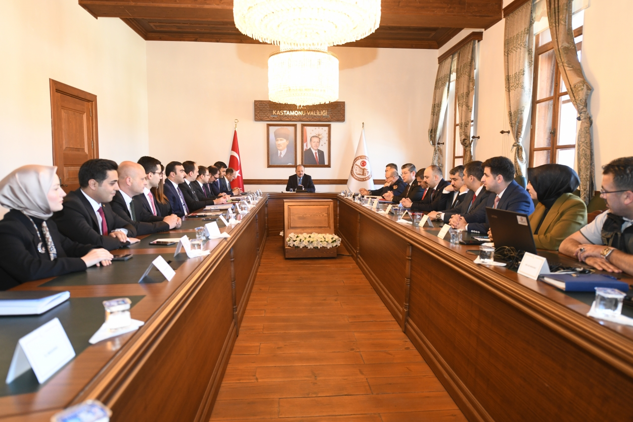 Kastamonu'da "İl Güvenlik ve Asayiş Koordinasyonu" toplantısı düzenlendi