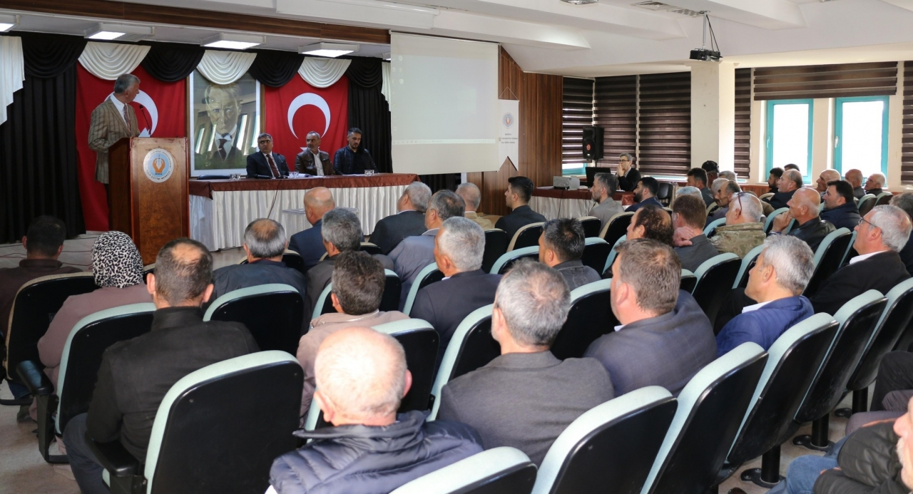Merzifon’da Köylere Hizmet Götürme Birliği Genel Kurul Toplantısı yapıldı
