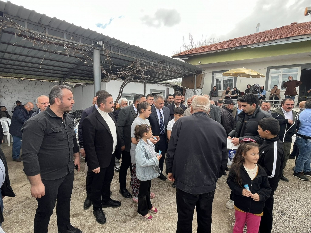 Merzifon’da yağmur duası yapıldı