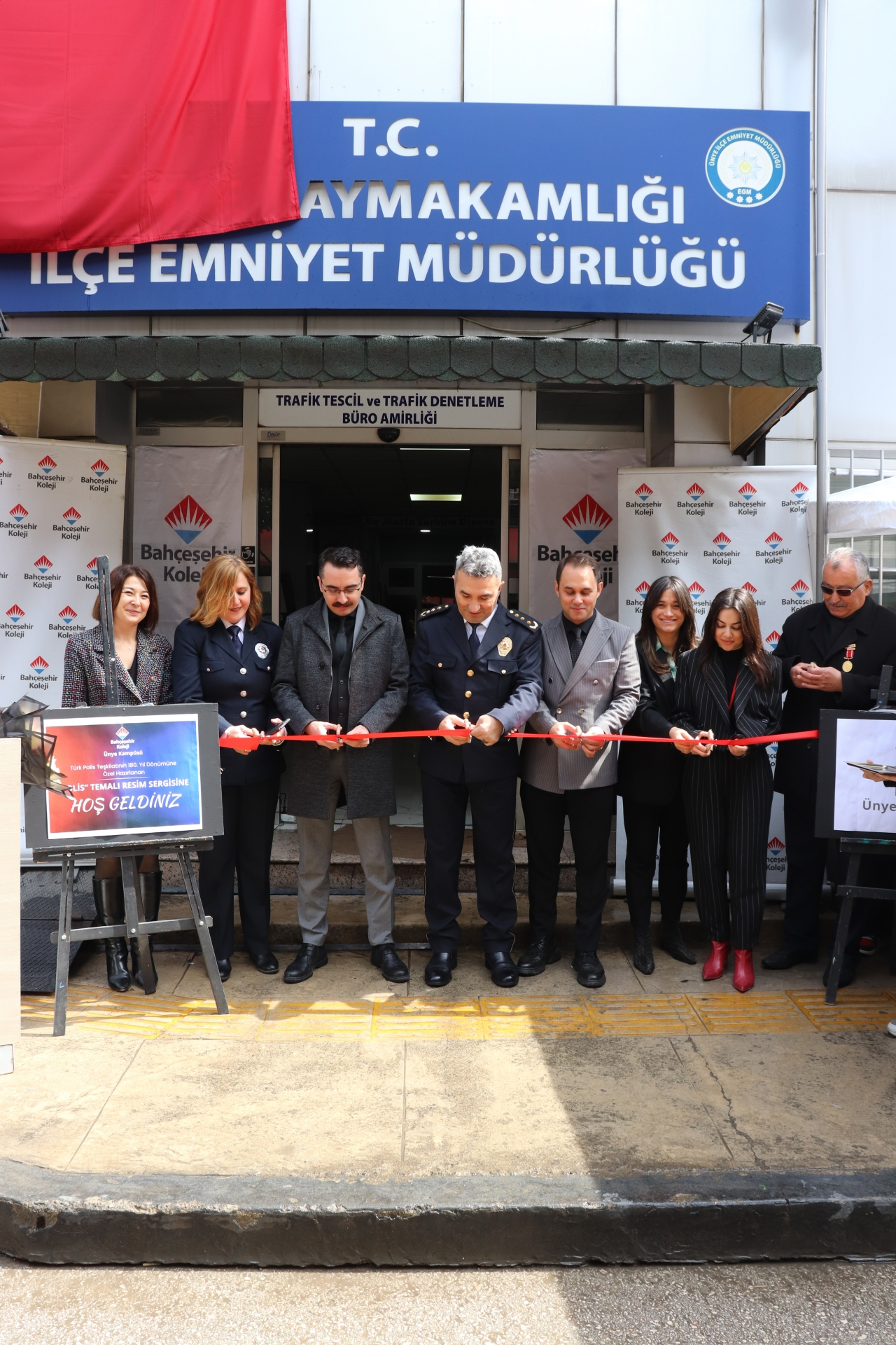 Ordu'da "Polis" temalı resim sergisi açıldı