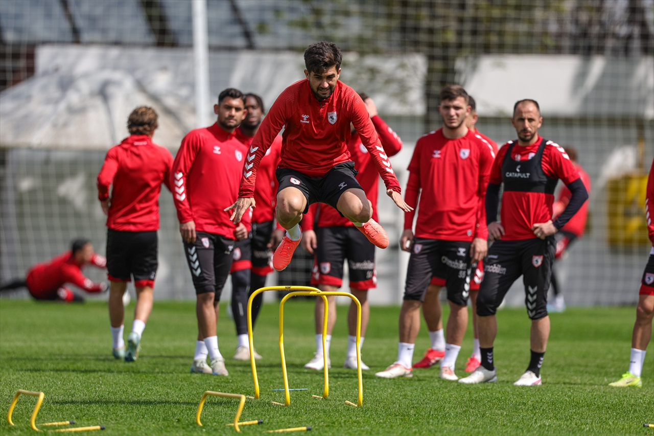 Reeder Samsunspor, Onvo Antalyaspor maçının hazırlıklarını sürdürdü