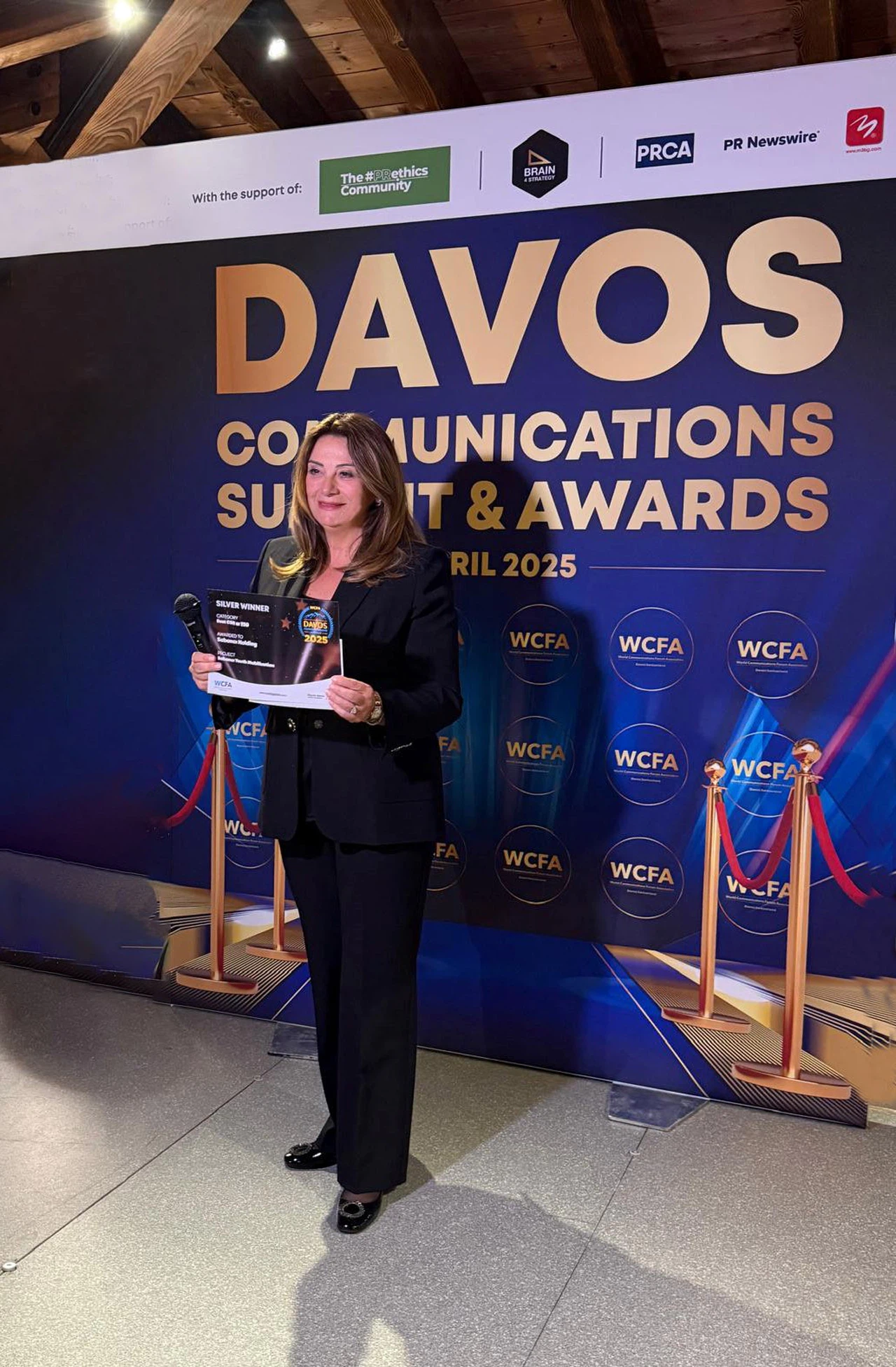 Sabancı Gençlik Seferberliği, Davos İletişim Ödülleri'nde gümüş ödül kazandı