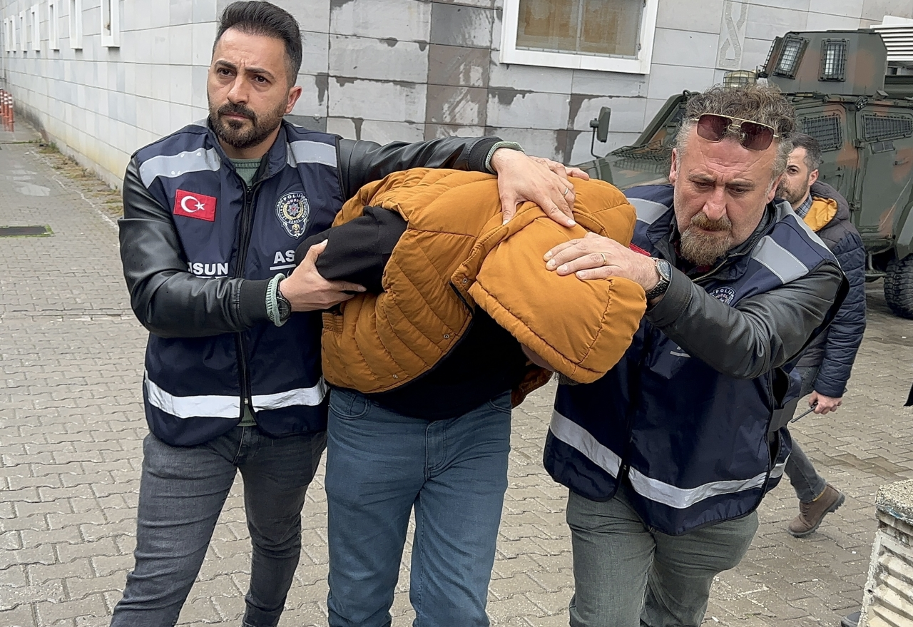 Samsun'da karısını öldüren zanlı saklandığı ahırda yakalandı
