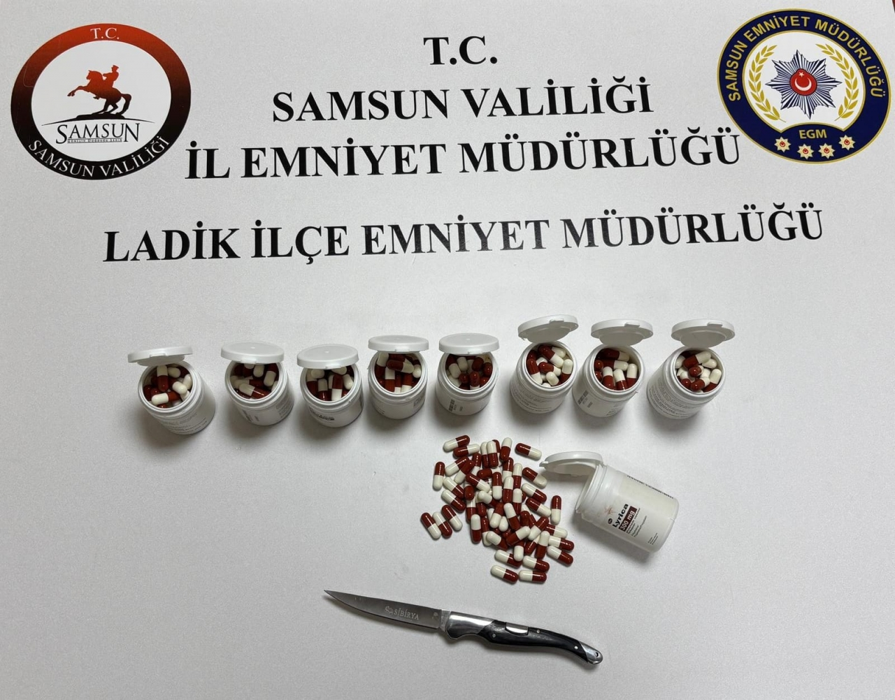 Samsun'da uyuşturucu operasyonunda 2 zanlı tutuklandı