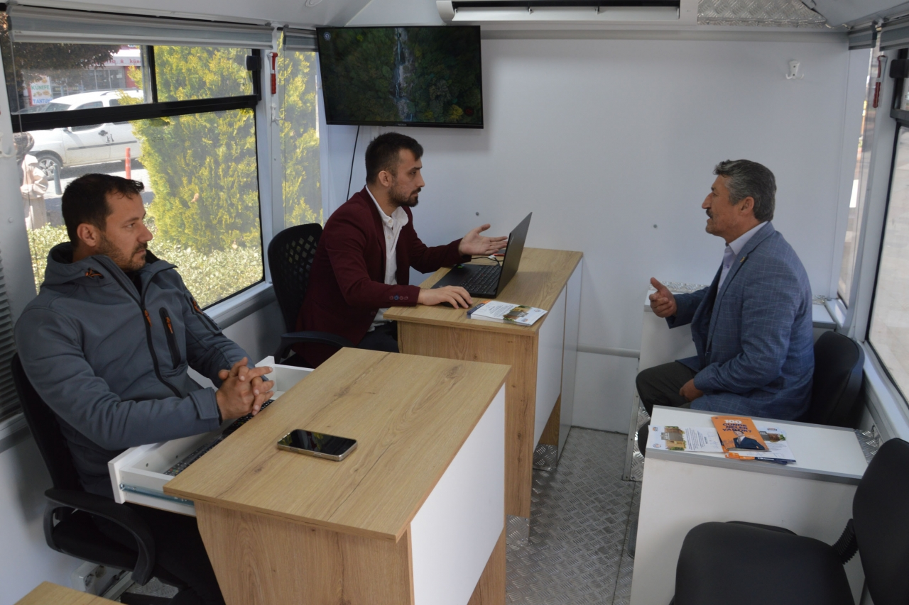 SBB ALO 153 Çözüm Merkezi Havza'da talepleri yerinde aldı