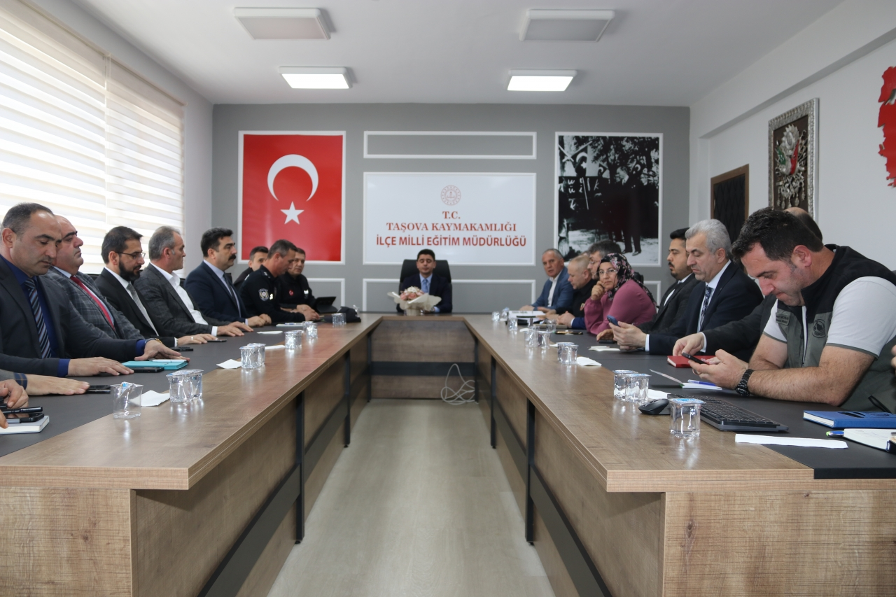 Taşova’da AFAD değerlendirme toplantısı yapıldı