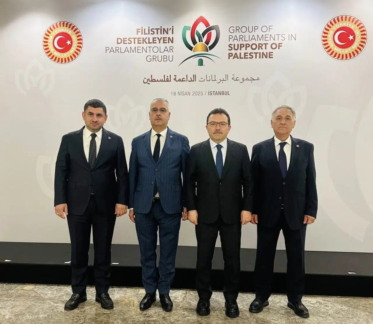 Ahlatcı, İstanbul’daki Filistin Toplantısında