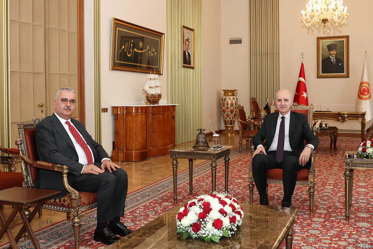 Ahlatcı’dan Numan Kurtulmuş'a Ziyaret