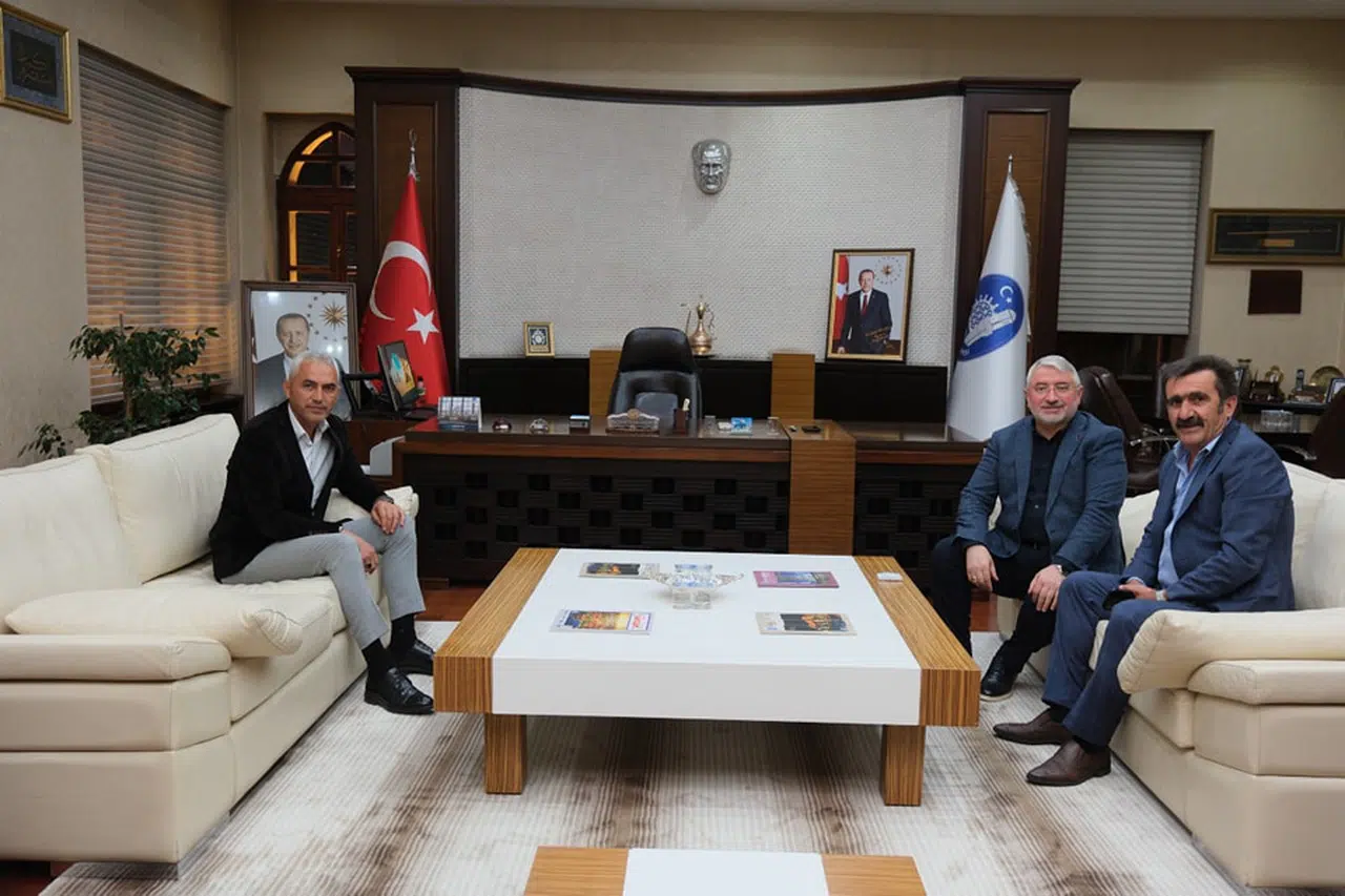 Aşgın, Aylar Ve Atmaca'yı Ağırladı