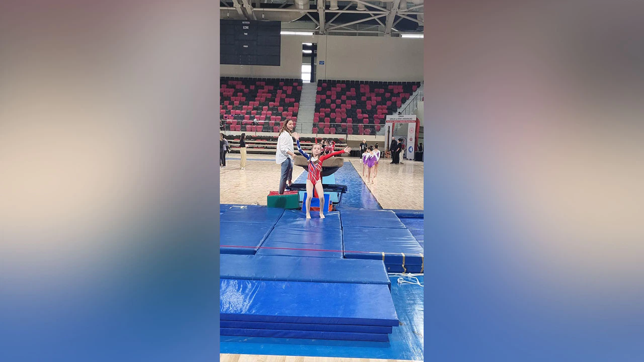 Okul Sporları Artistik Cimnastik Heyecanı Başladı