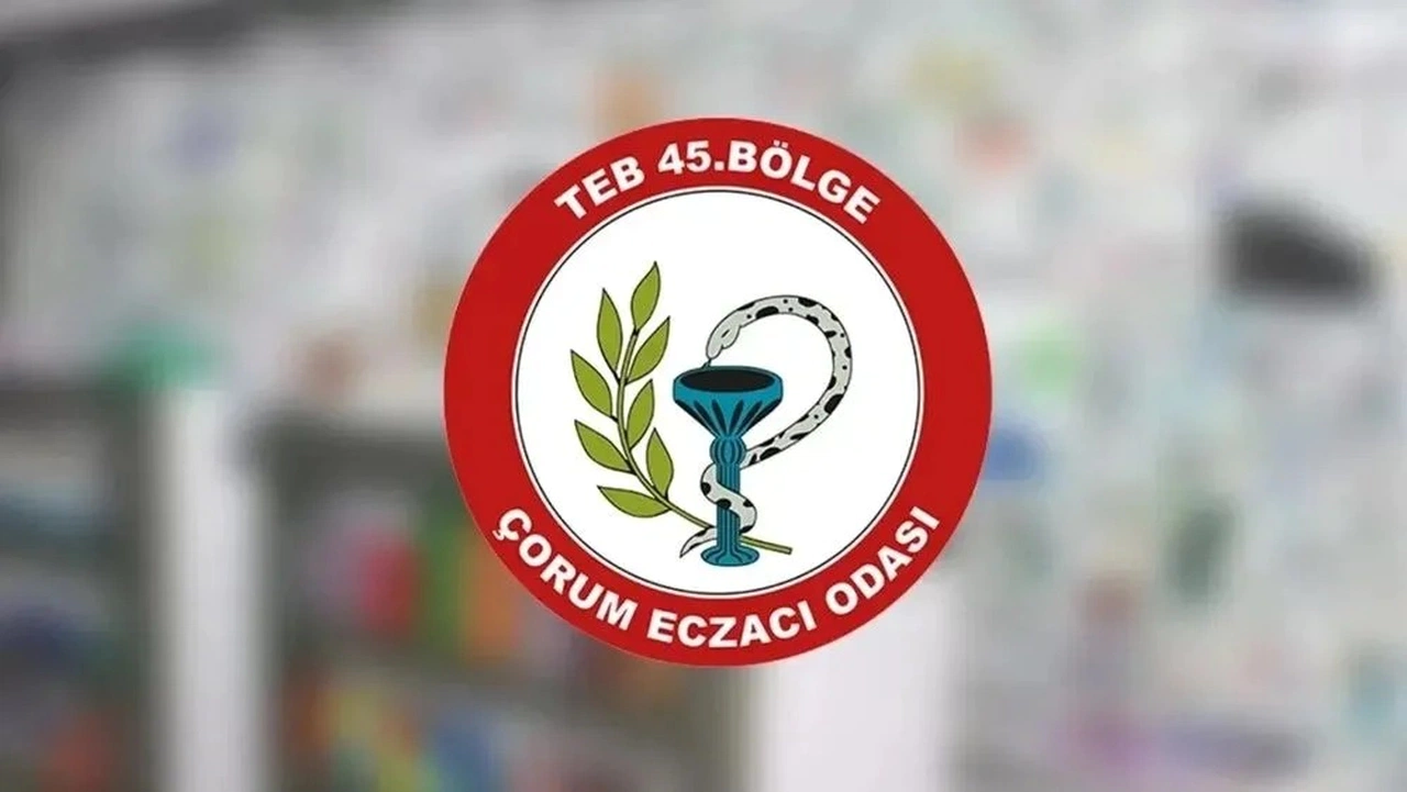 Çorum Eczacı Odası’ndan Uyarı: Bazı Ürünler Sadece Eczaneden Alınmalı