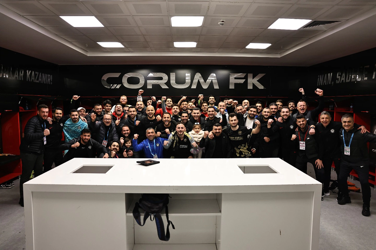 Çorum FK’den Galibiyet Paylaşımları