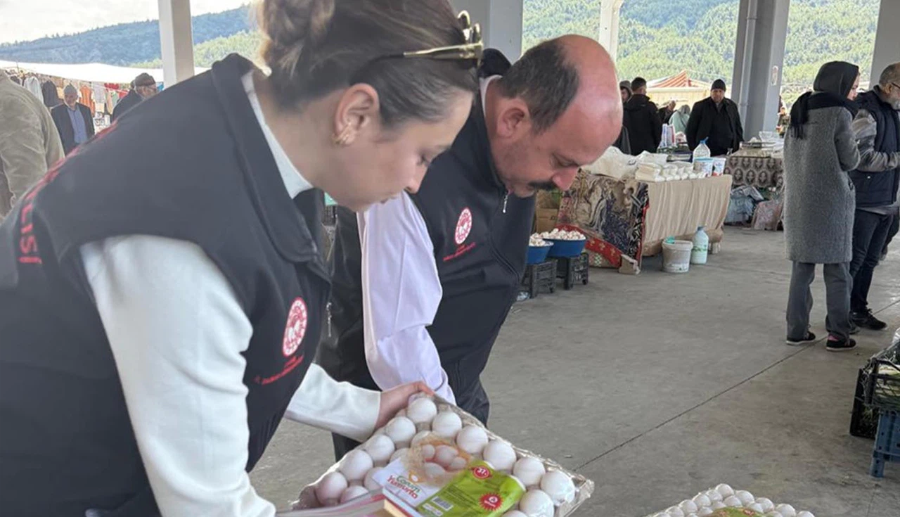 Osmancık Pazar Yerinde Gıda Denetimi