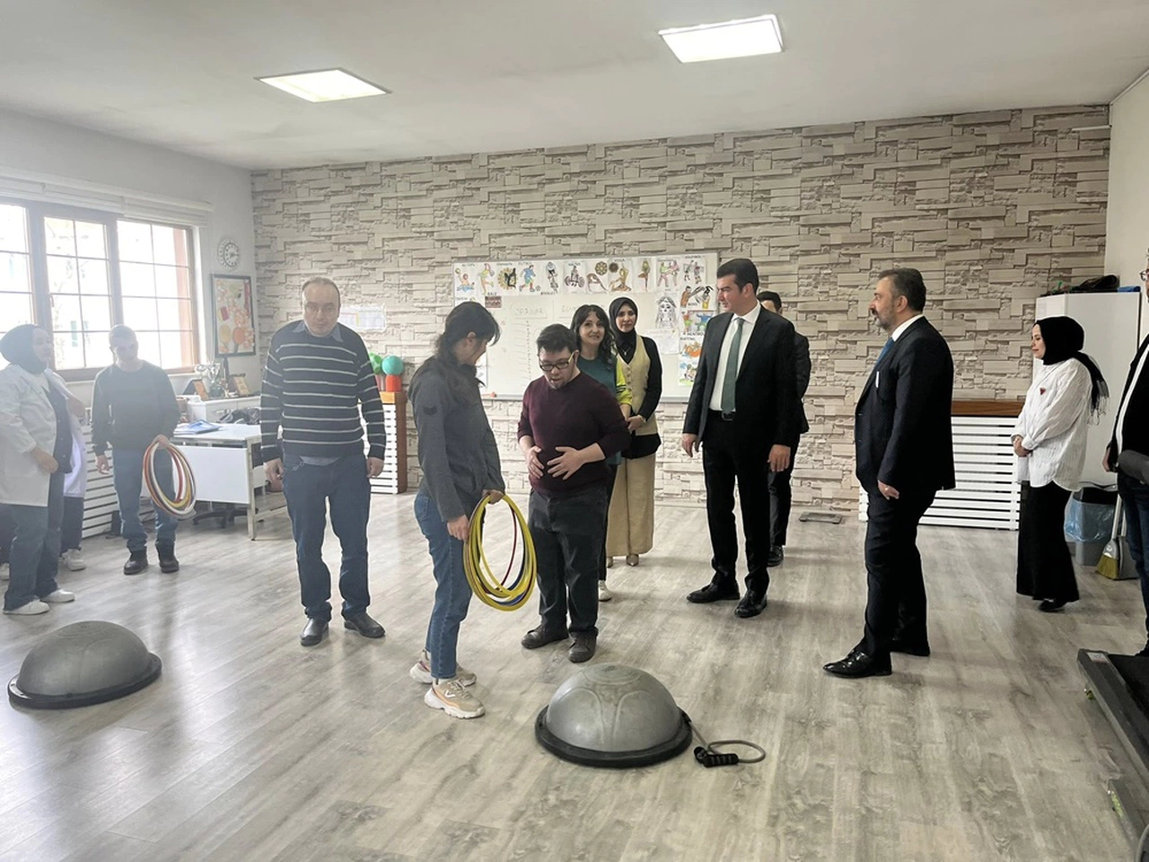 Kaymakamdan Engelli Eğitim Merkezi Ziyareti