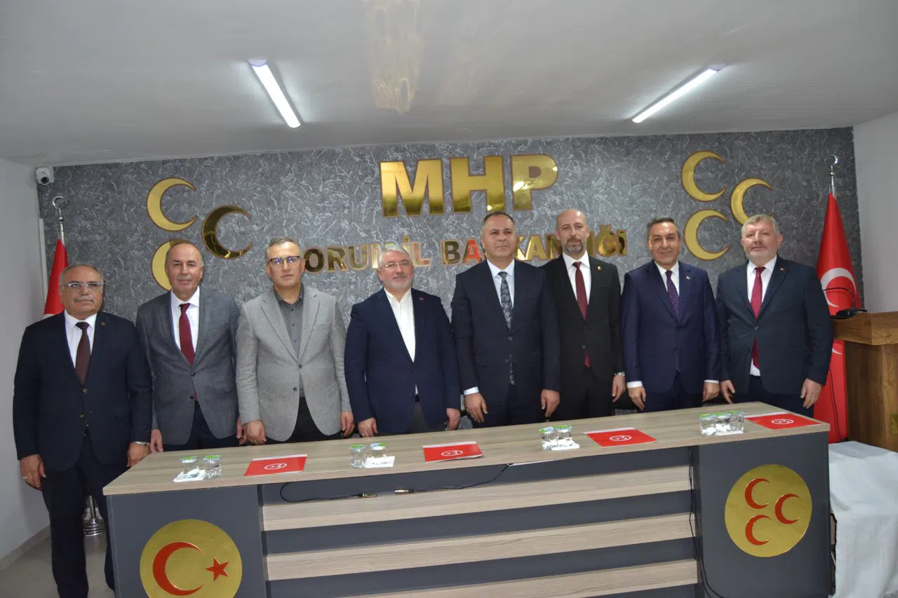 MHP’de Bayramlaşma Son Gün Gerçekleştirildi