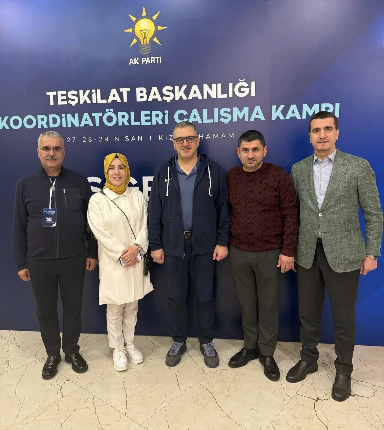 Milletvekili Ahlatcı, Kızılcahamam Kampında