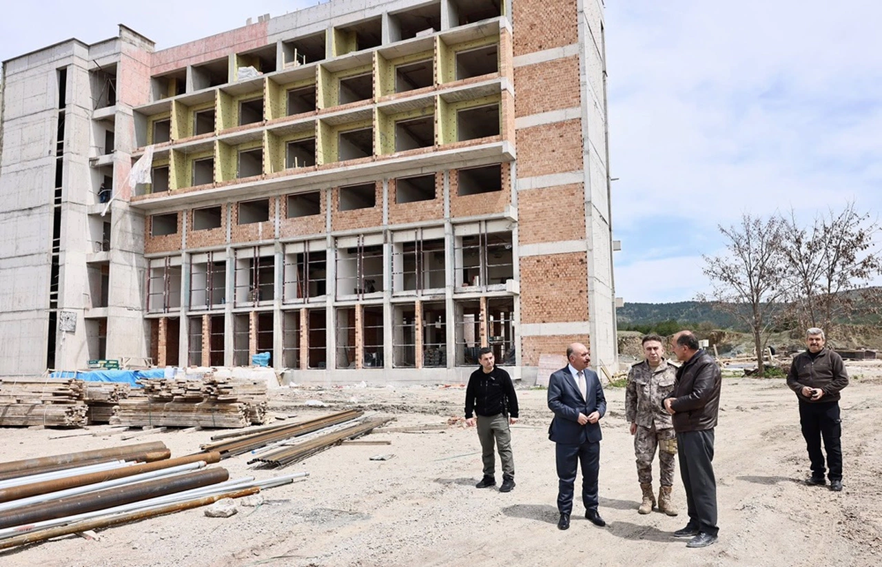 Çorum POMEM İnşaatı Yükseliyor