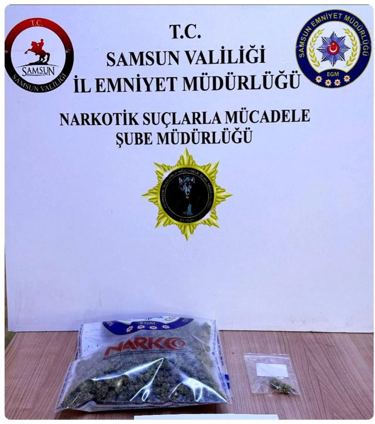 Samsun'da düzenlenen uyuşturucu operasyonunda 4 kişi gözaltına alındı