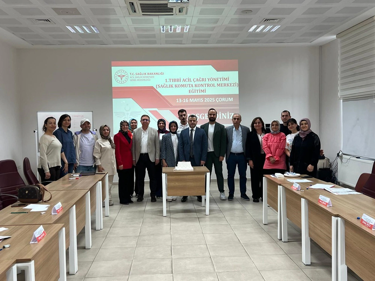 112 Personeline Eğitim Verildi
