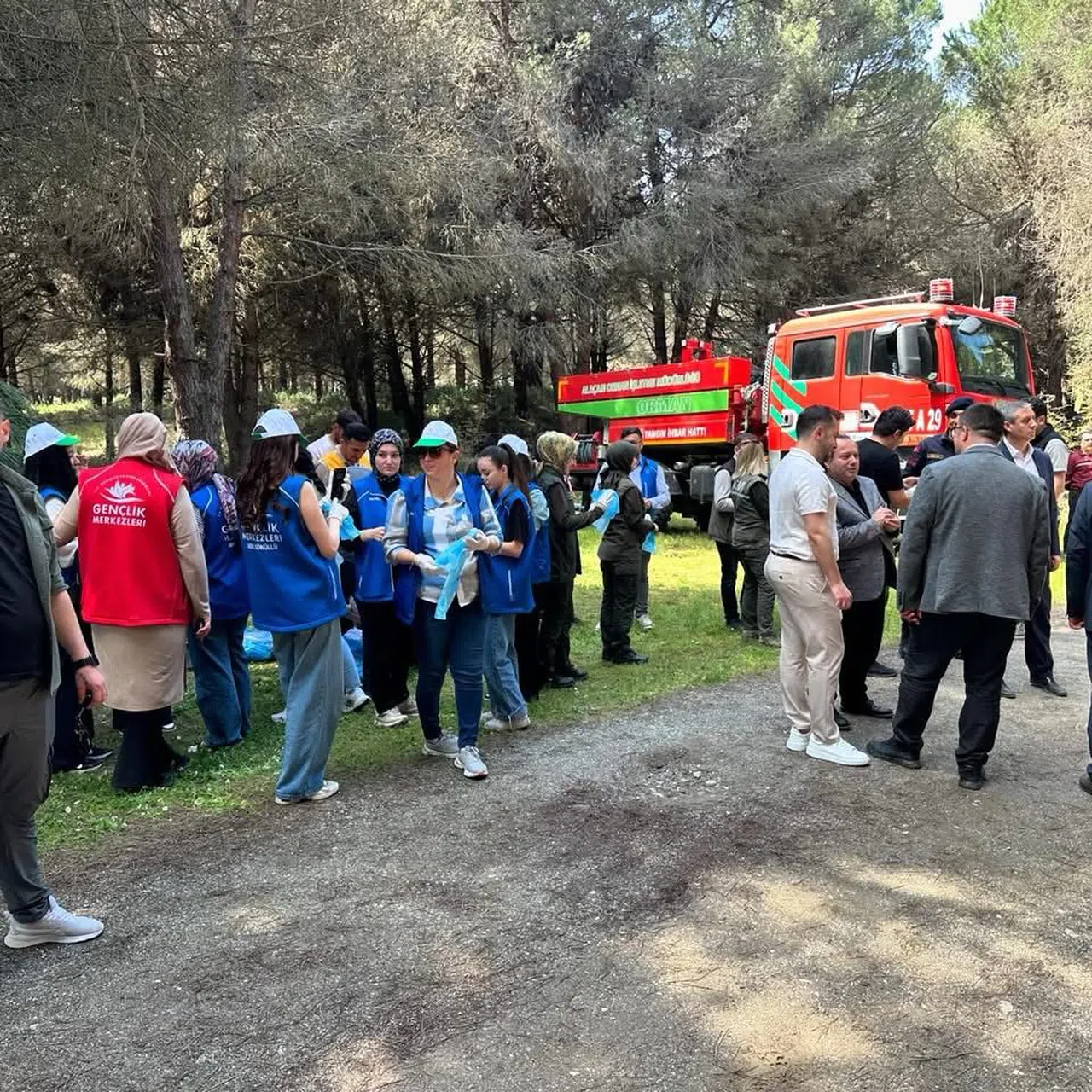 Alaçam'da 'Orman Benim' etkinliği düzenlendi