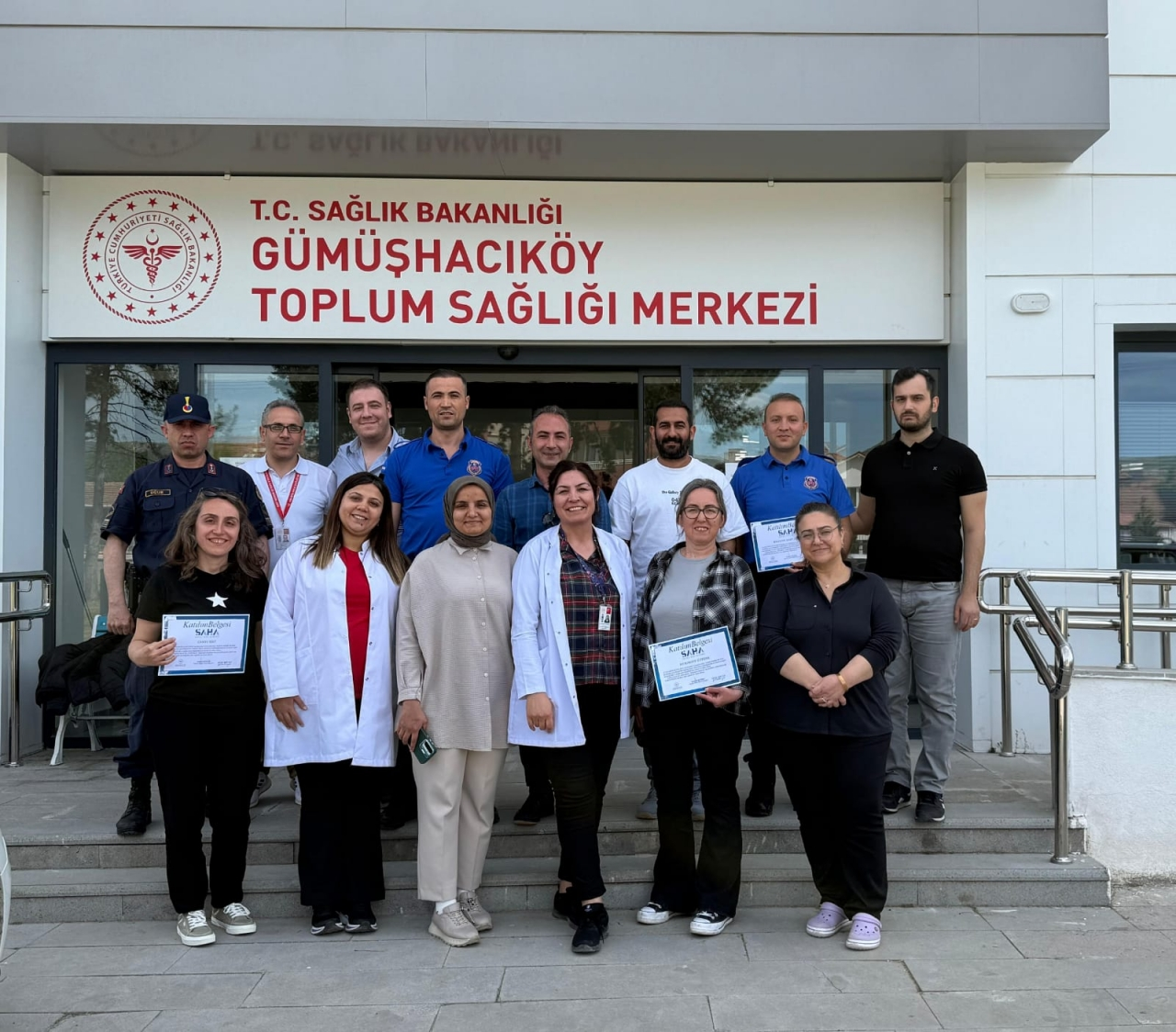 Gümüşhacıköy'de "Sağlıklı Hayat Akademisi" eğitimleri tamamlandı
