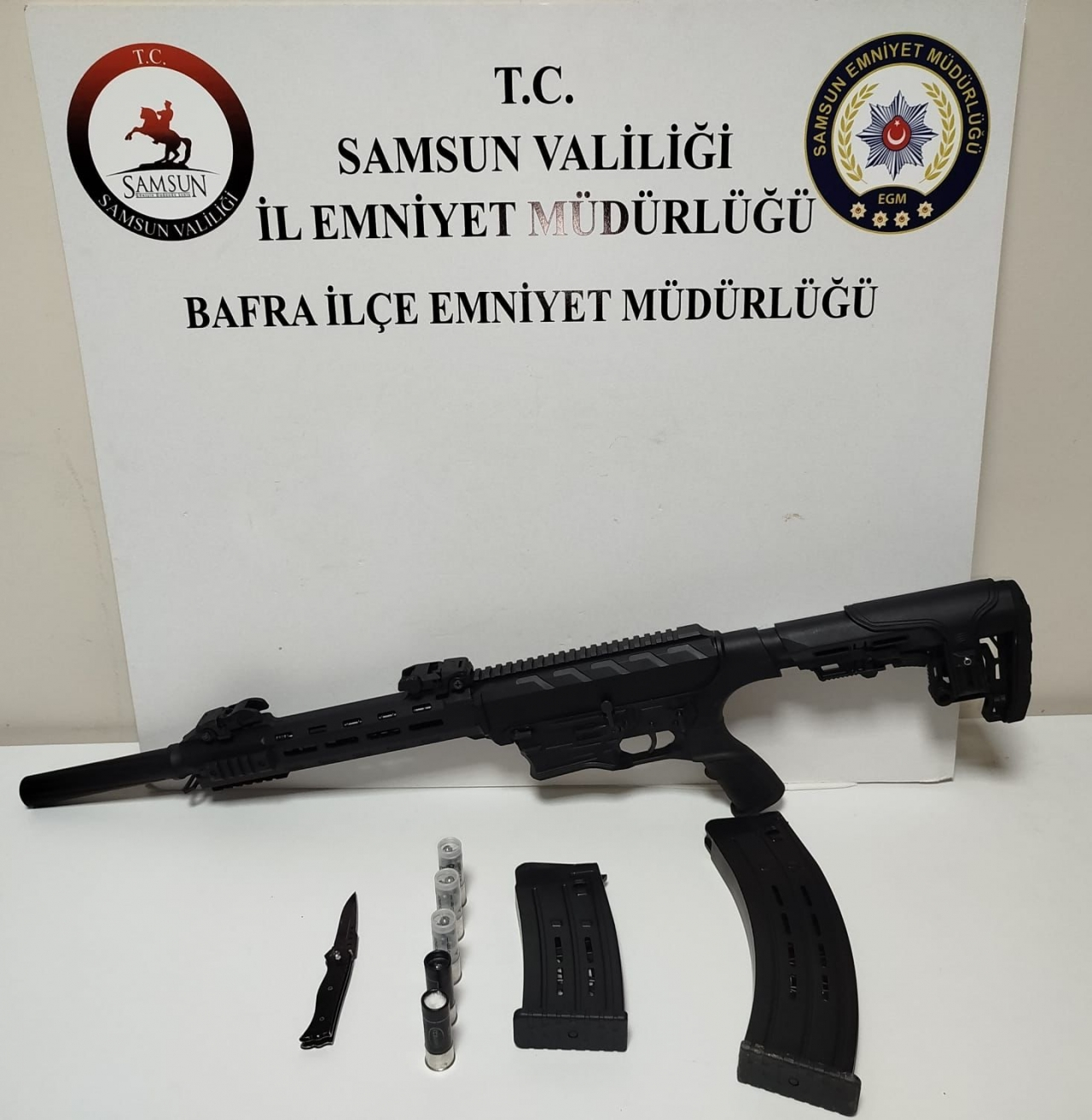 GÜNCELLEME - Samsun'da silahlı tehdit ve darp olayında 2 zanlı tutuklandı