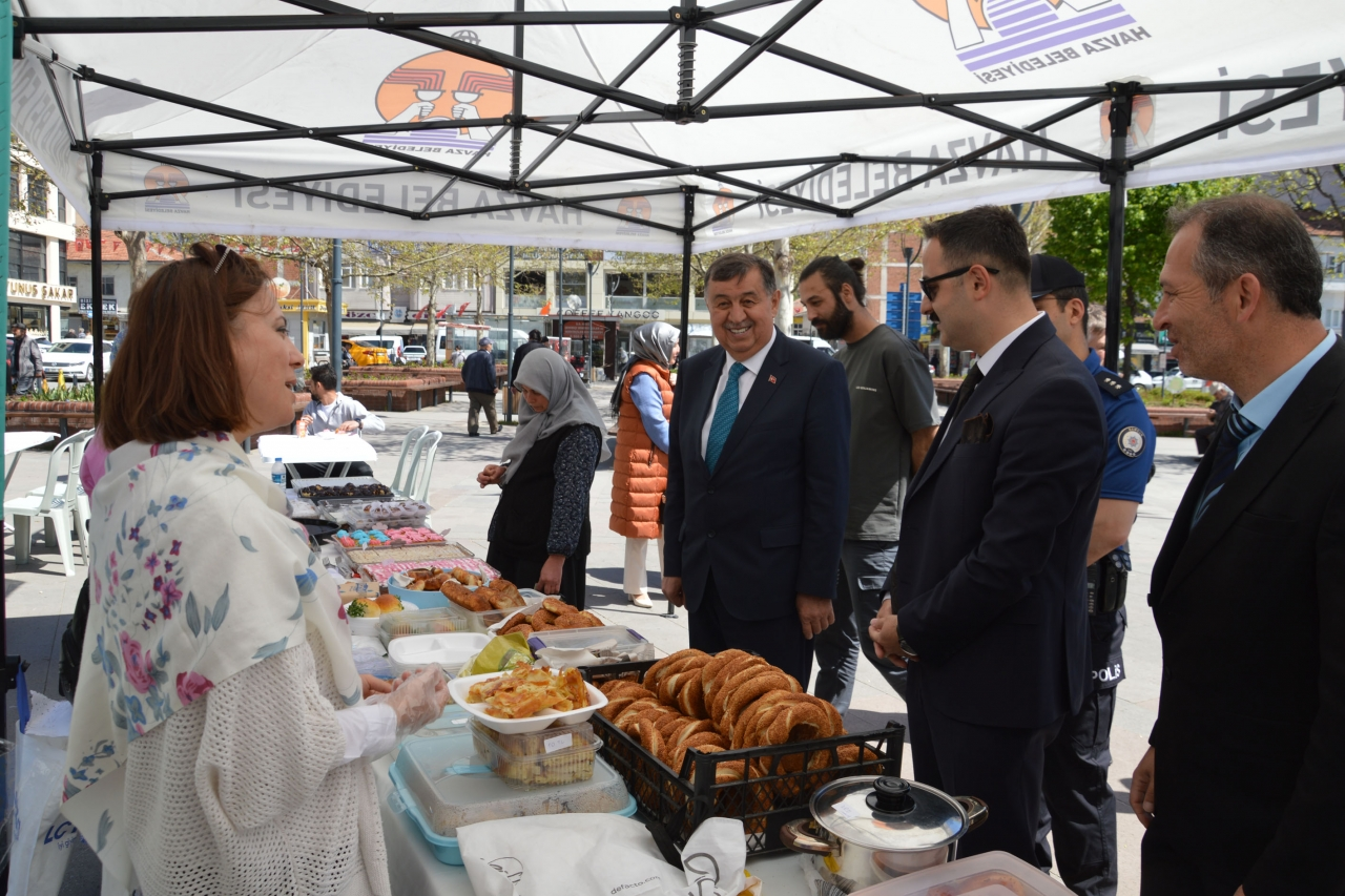 Havza'da özel öğrenciler için kermes açıldı