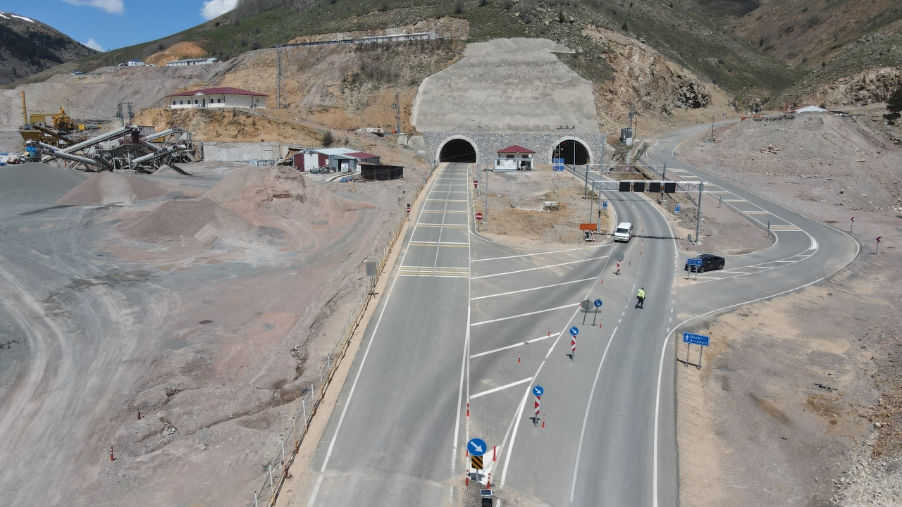 Karadeniz'den iç bölgelere yolculuk Eğribel Tüneli ile güvenli hale geldi
