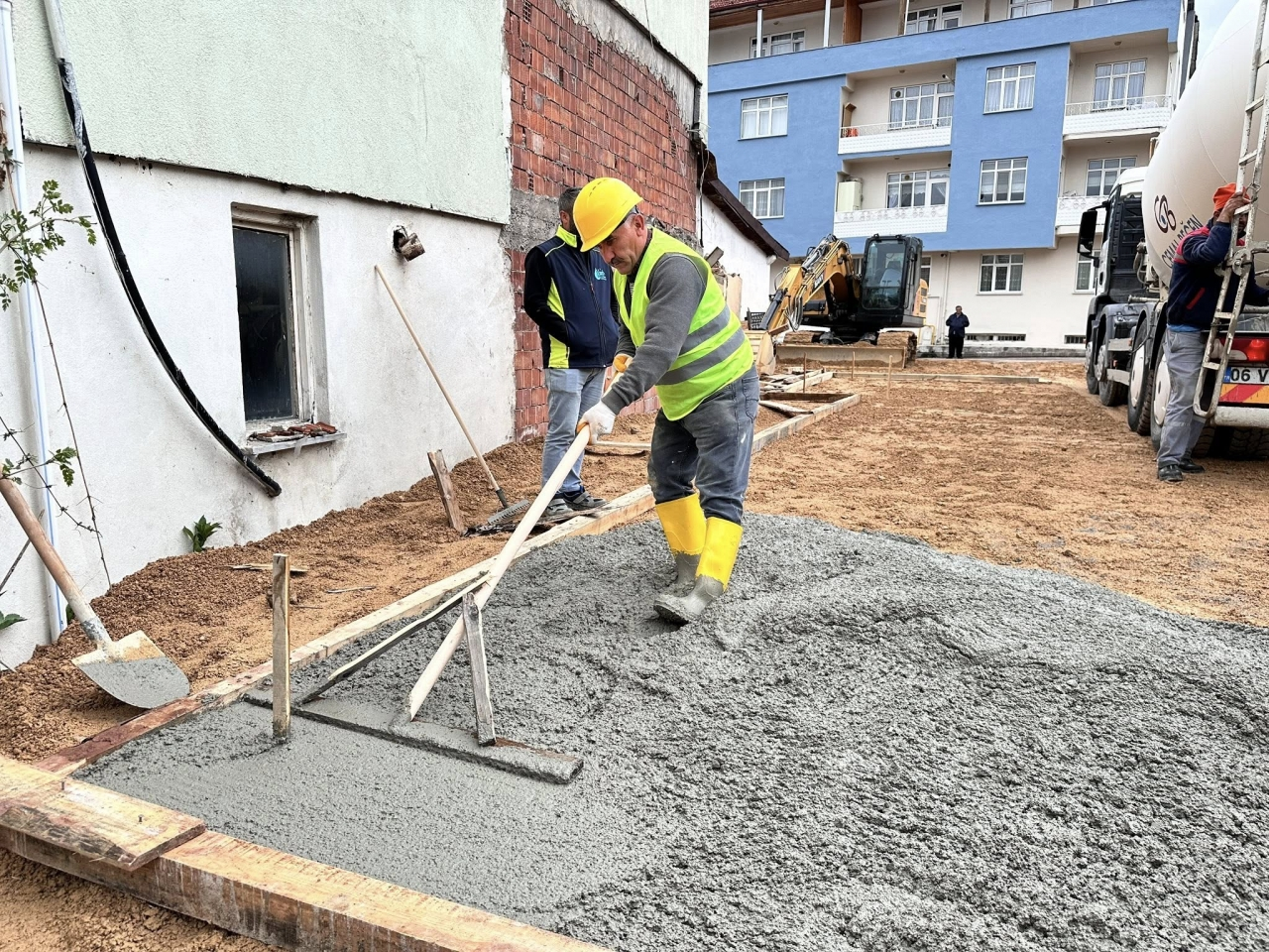 Ladik'te 112 Acil Çağrı Merkezi temeli atıldı
