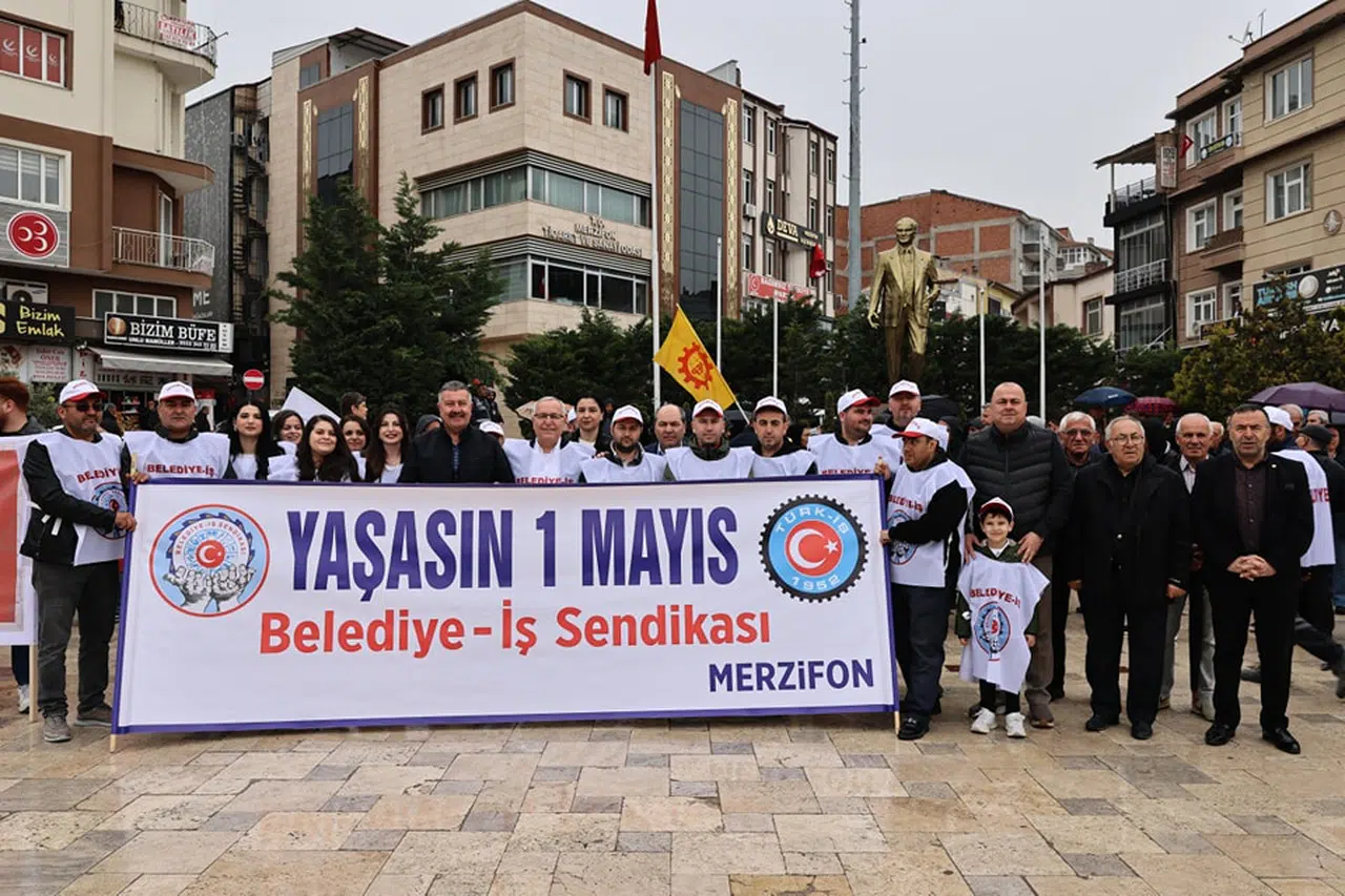 Merzifon’da 1 Mayıs Emek ve Dayanışma Günü kutlandı